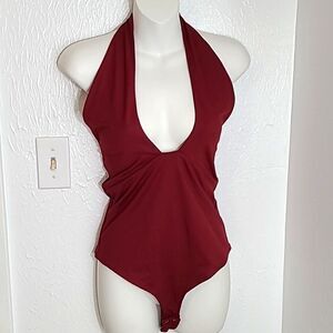 ReoRio One-piece Bathing Suit,  Maroon,  Size Large,  NWT
